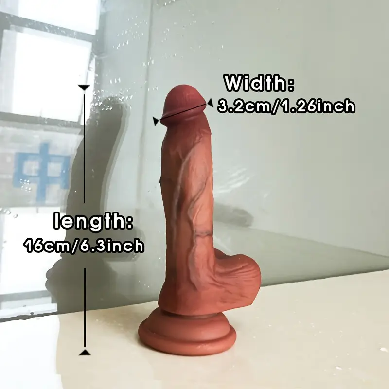 Simulation penis soft liquid silicone dildo men and women adult sex toys realistic dildo flexible G spot anal plug anal plug vaginal stimulation dildo adult couple flirting toys with suction cup suitable for hands-free play, adult products