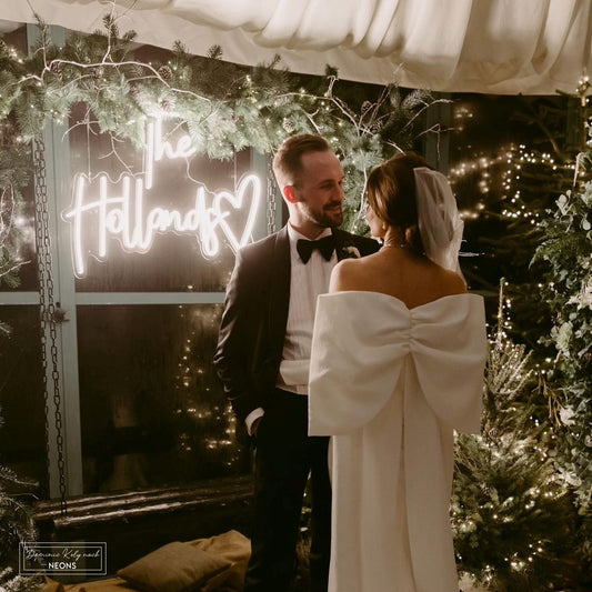 'Custom Wedding Neon Sign'