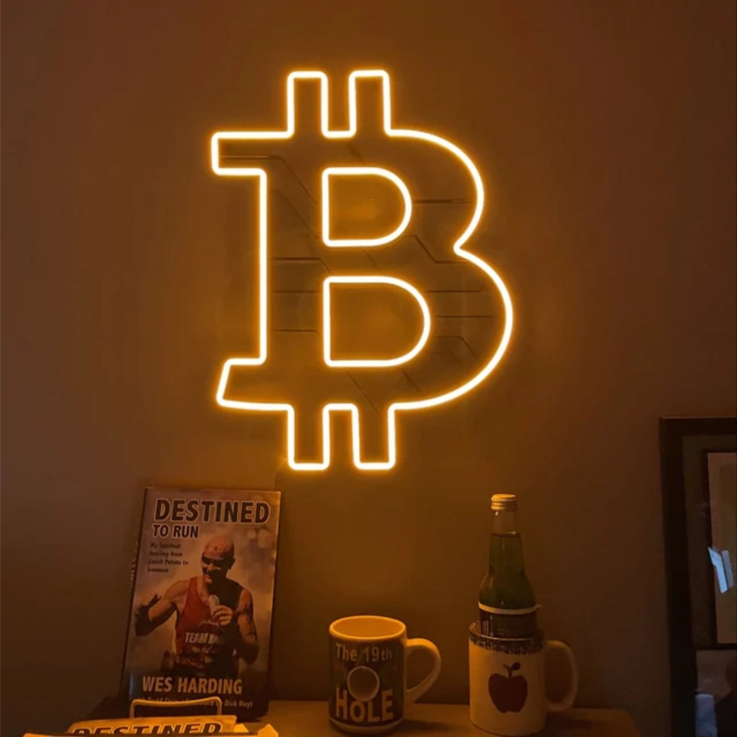 'Bitcoin Trading'neon sign