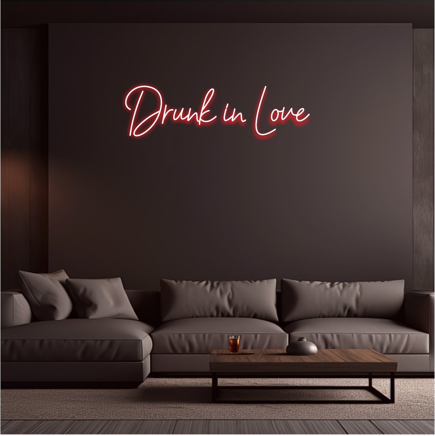 'Drunk in Love' neon sign,weeding neon light decor