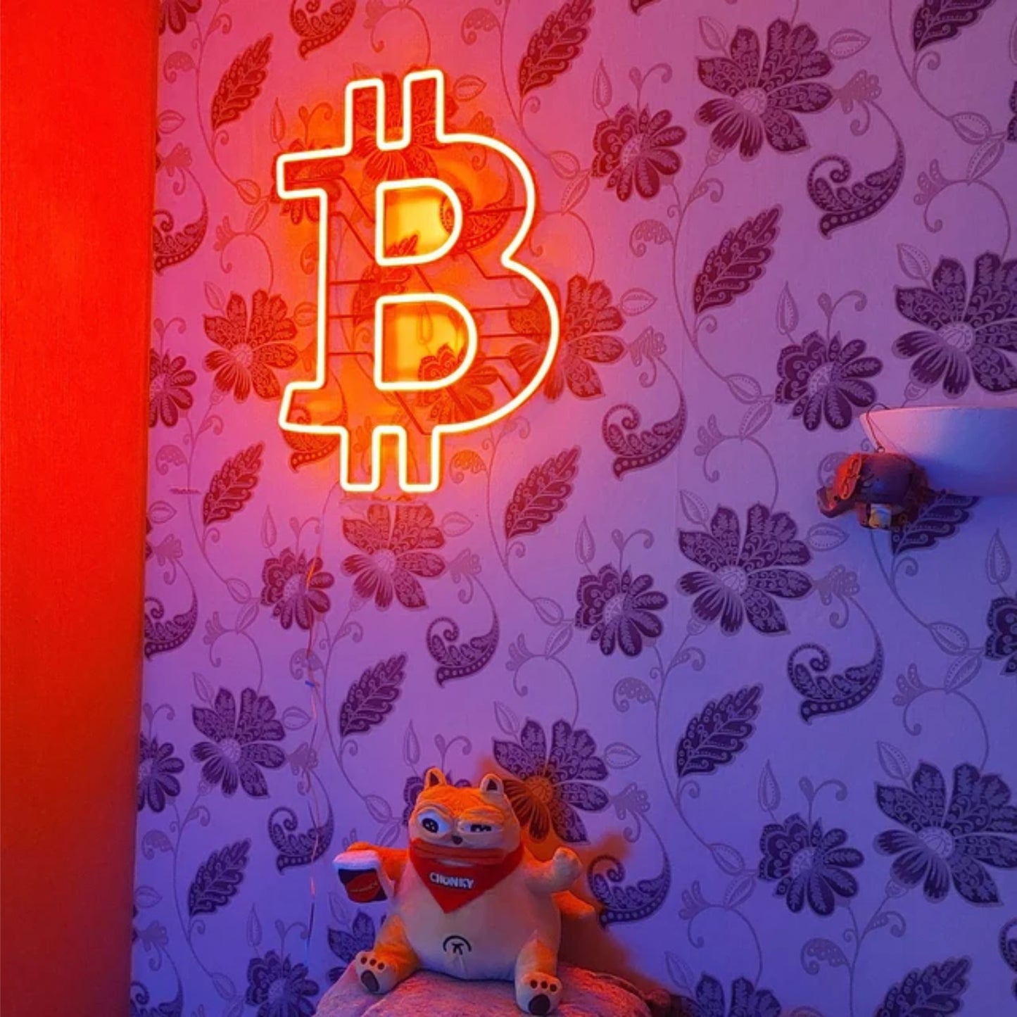 'Bitcoin Trading'neon sign