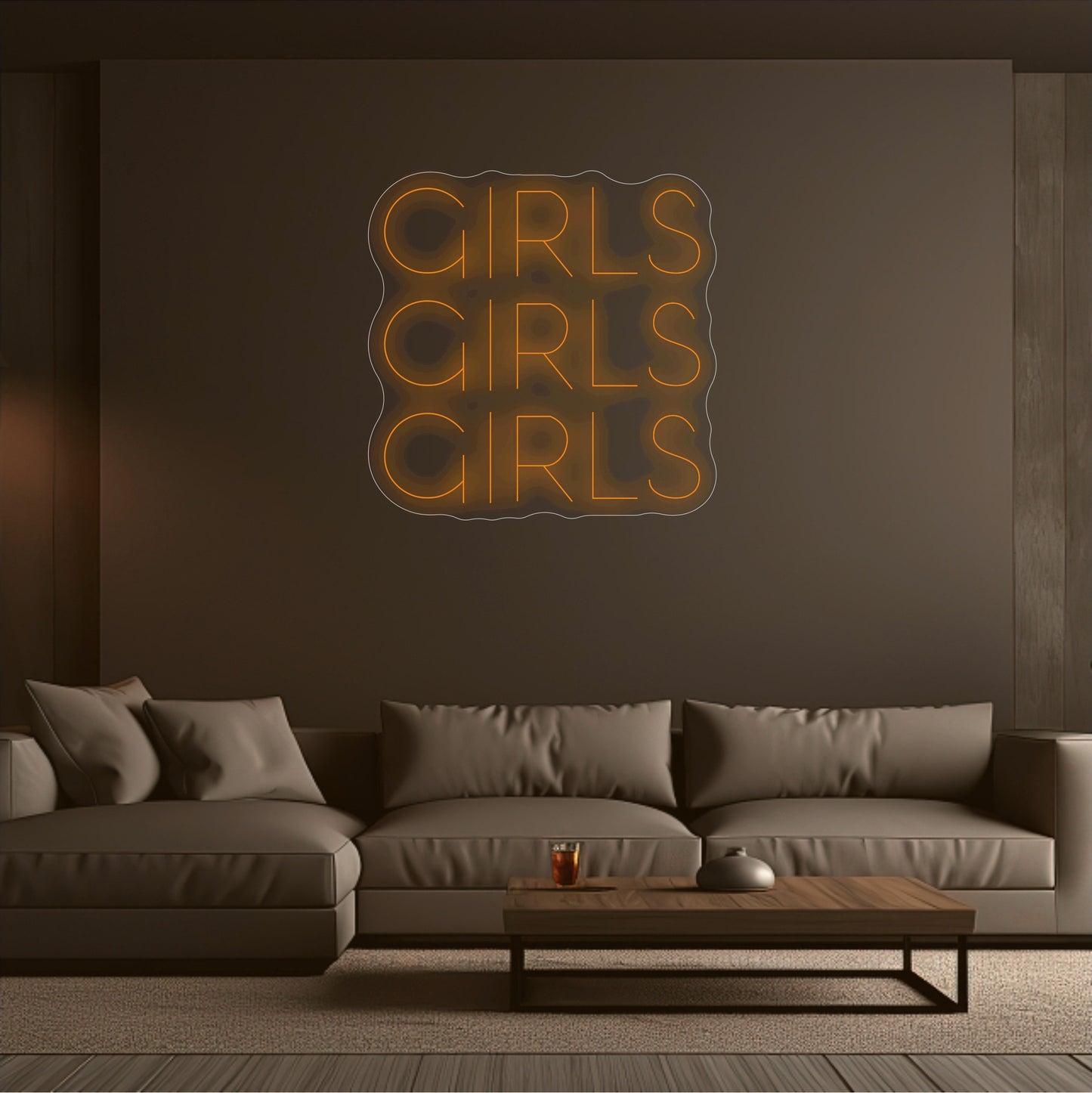 'girls girls girls' neon sign,House room neon lights