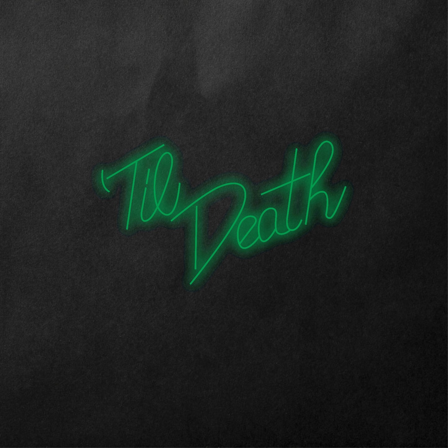 'Til Death Neon Sign,Wedding  Neon Sign Lights Room Decor