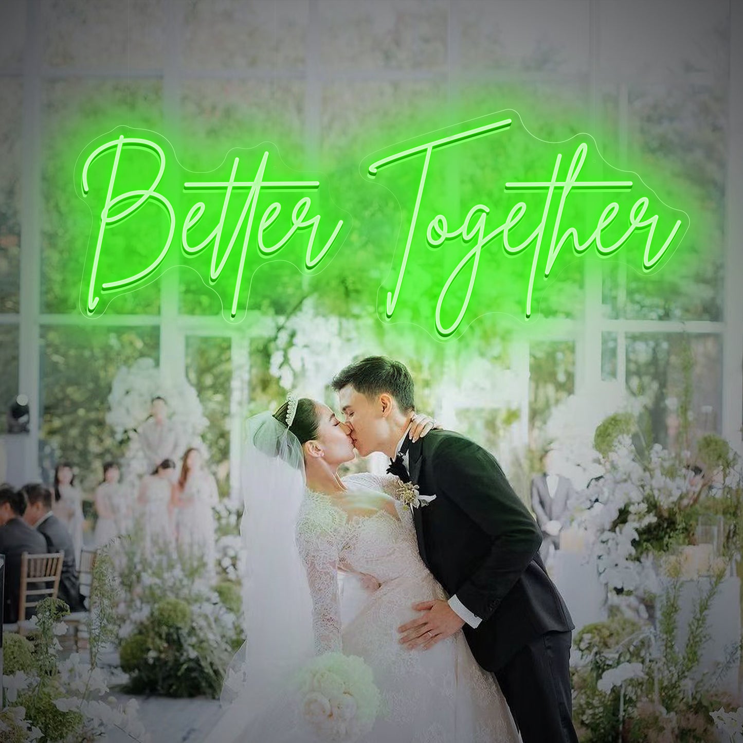 Better Together Wedding Neon Sign,House Room Led Light Decor