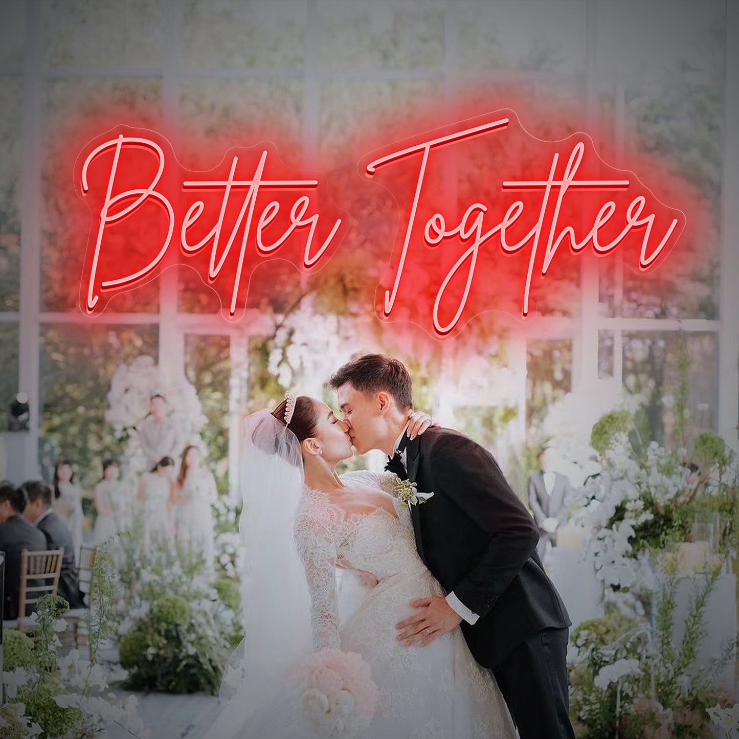 Better Together Wedding Neon Sign,House Room Led Light Decor